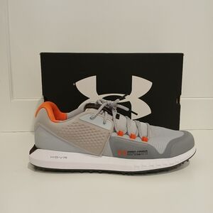 Under Armour Gray and Orange Sneakers
